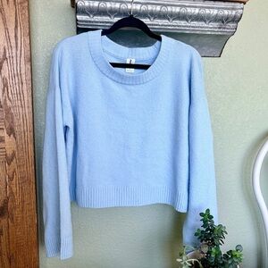 🩵Abound🩵 Light Blue cozy Crewneck Sweater